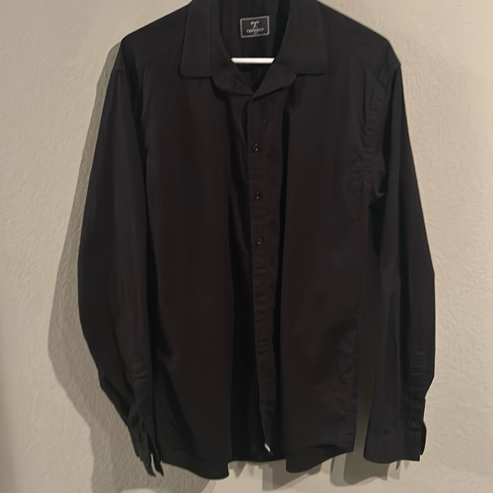 Tapered Long Sleeve Casual Shirt